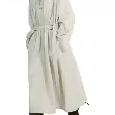 LOW CLASSIC FW25 LACE-UP BELTED DRESS