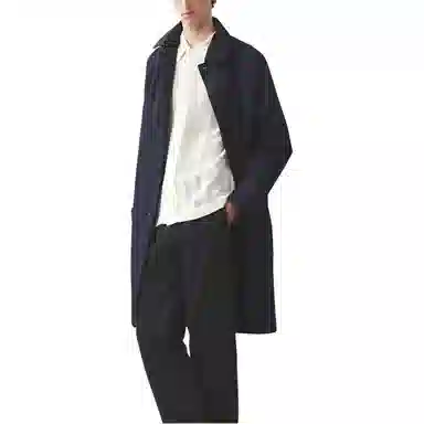 H&M Navy Blue Coat