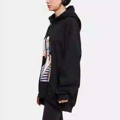 acme de la vie ADLV Sunglasses Boy Print Sweatshirt Black