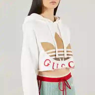 Gucci x adidas SS23 Hoodie White