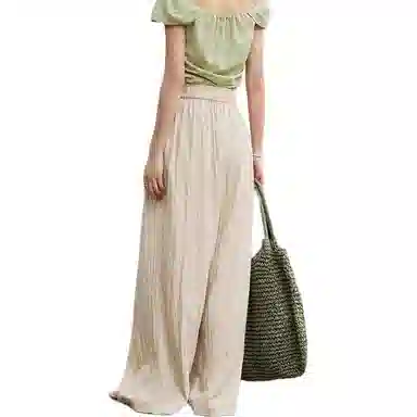 谜秀 冰丝薄款百搭长裤休闲裤 女款