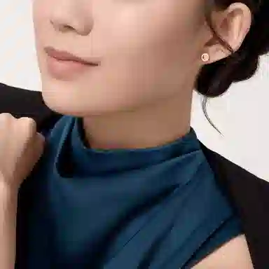 Cartier LOVE 18K Rose Gold Earrings