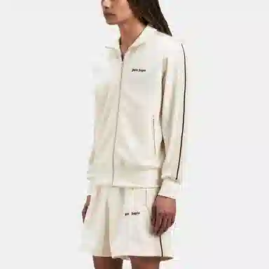 Palm Angels Zip Jacket White