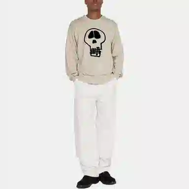 Stussy FW22 Skull Print Sweater