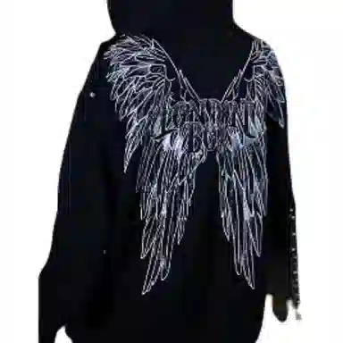 Boy London Embroidered Zip Hoodie