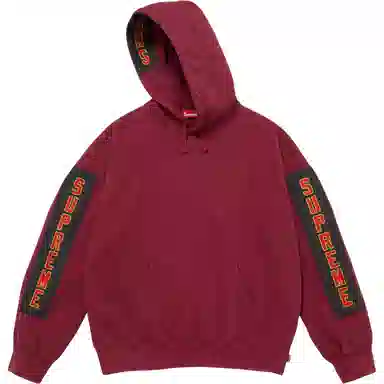Supreme FW25 WEEK5 Woven Patches Hooded Sweatshirt