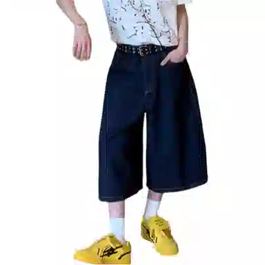 FOREST LIBRARY Denim Shorts