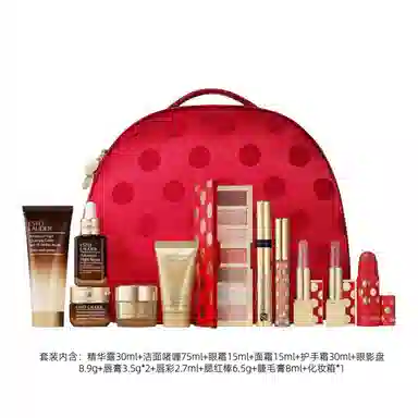 雅诗兰黛 魅力眼影盘唇膏彩妆套装 舒缓,保湿 十二件套