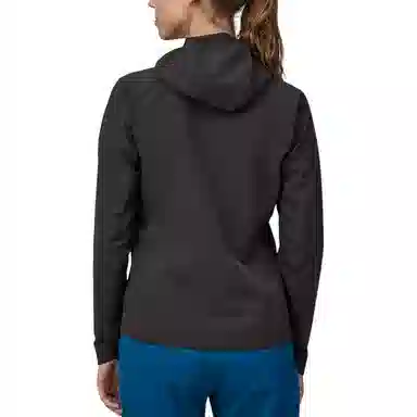 patagonia R1 Crossstrata Hoody Logo