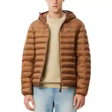 Lacoste Padded Jacket Khaki