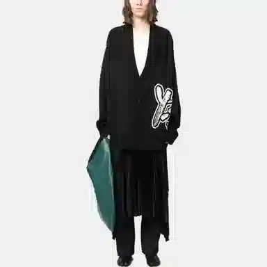 Y-3 FW22 Logo Cardigan