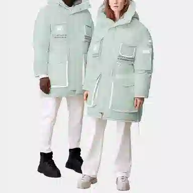 Canada Goose White Label Parka Light Blue