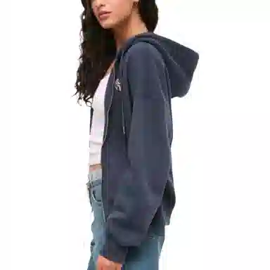 Abercrombie & Fitch Letter Jacquard Sweatshirt