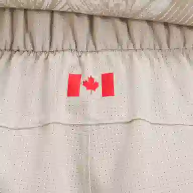 lululemon Team Canada Wovenair High-Rise Short 6"COC logo