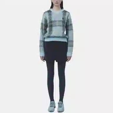 RestRecreation FW25 CORDUROY UNBALANCE SKIRT