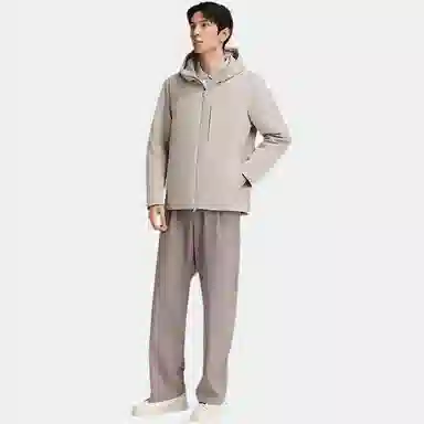 波司登 经典商务保暖连帽羽绒服 男款