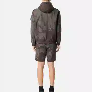 Stone Island Camo Hooded Jacket