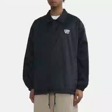 Carhartt WIP SS24 Letter Print Collar Jacket Navy