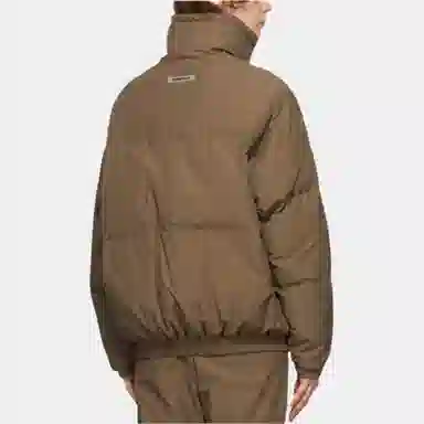 Fear of God Essentials FW20 Down Jacket Brown