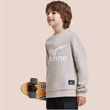 Mizuno Logo Crewneck Sweatshirt Kids