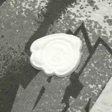 Aape SS25 Ape Face Camo Graffiti Pants White