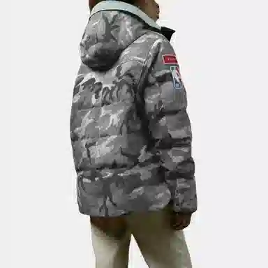 Canada Goose x RHUDE x NBA SS21 White Camo