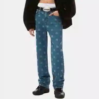 Alexander Wang FW23 Wide Leg Jeans