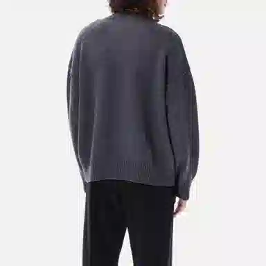 AMIPARIS V-Neck Sweater Grey