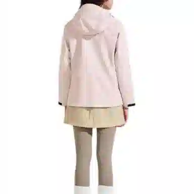 探路者 户外防水保暖冲锋衣 男女同款 石晶粉