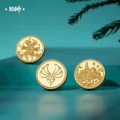 原神 蒙德追忆火漆 谷圈印章