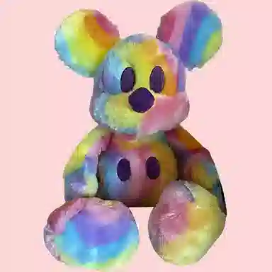 Disney Rainbow Mickey Plush