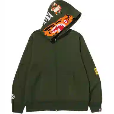 A Bathing Ape FW25 Full Zip Tiger Hoodie