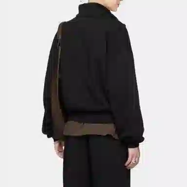 Fear of God Essentials Zip Up Jacket Black