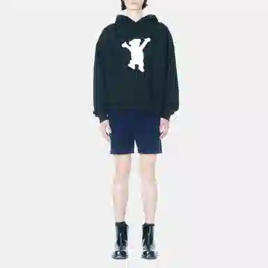 WE11DONE Teddy Bear Hoodie