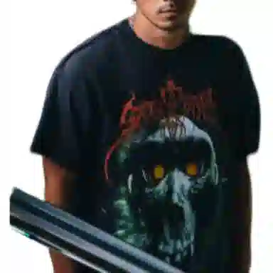 SAINT Mxxxxxx BAPE FW25 Skull Monkey Tee