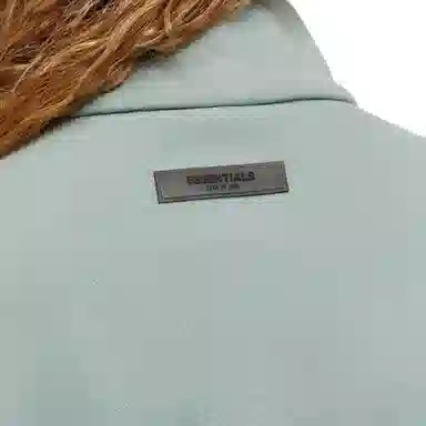 Fear of God Essentials Fullzip Jacket Sycamore Mist Blue