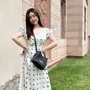 Lee Denim Quilted Shoulder Bag Black