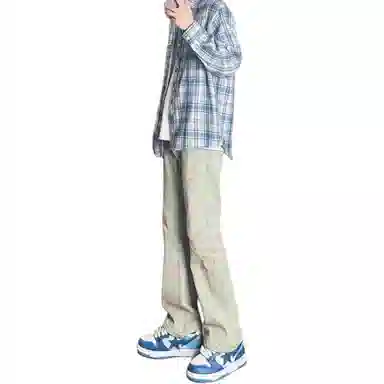 MGXEK Vibe Patchwork Flared Jeans