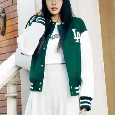 MLB Dodgers Colorblock Jacket