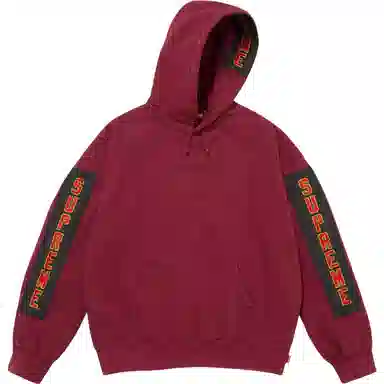 Supreme FW25 WEEK5 Woven Patches Hooded Sweatshirt
