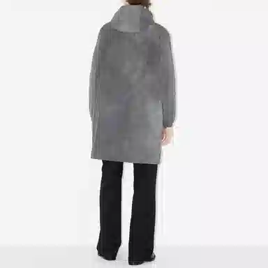 Burberry SS23 Logo Print Hooded Zip Jacket Grey