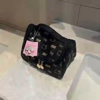 Sanrio Hello Kitty Tote Bag Black