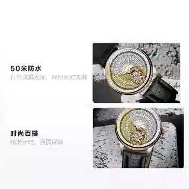 Seagull Taiji Tourbillon 18K Gold