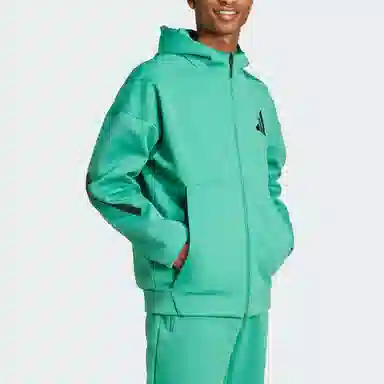 adidas Z.N.E. FW24 Black Label Hoodie Green