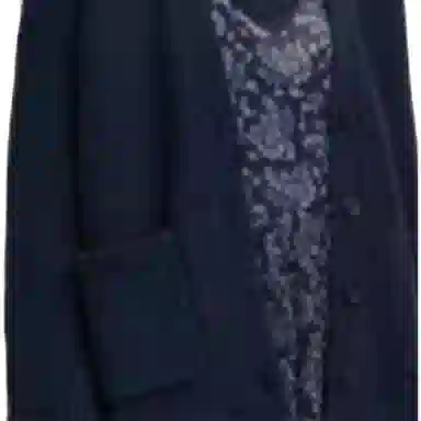 UNIQLO x Clare Waight Keller V-Neck Sweater Navy