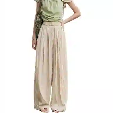 谜秀 冰丝薄款百搭长裤休闲裤 女款