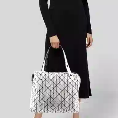 Issey Miyake Row Metallic Ivory