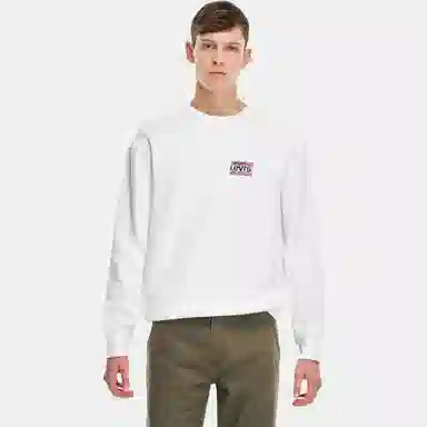 Levis Sweater White