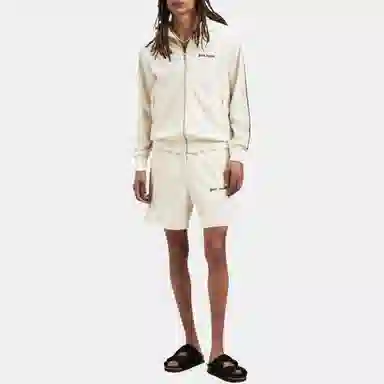 Palm Angels Zip Jacket White