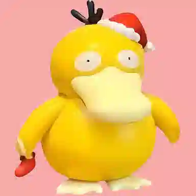 Pokemon x KFC Psyduck Christmas Toy